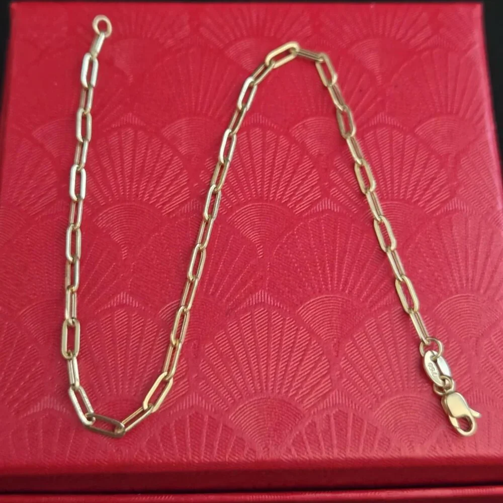 paper clip design bracelet - Picture 10 of 16